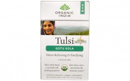 Organic India Tulsi Holy Basil Gotu Kola Tea  Box  34.2 grams
